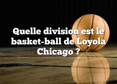 Quelle division est le basket-ball de Loyola Chicago ?